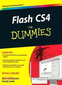 在飛比找三民網路書店優惠-FLASH CS4 FOR DUMMIES