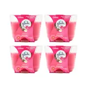 Glade 3 Wick Candle Exotic Tropical Blossoms 193g x 4 Pack