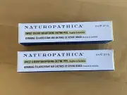 2x BNIB NATUROPATHICA Sweet Cherry Brightening Enzyme Peel 20 ml .66 oz mask