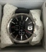 Diesel Rasp Chronograph Black Dial Men's Watch DZ4444