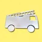 Fire Engine Shaped Acrylic Mirrors - Various Sizes
