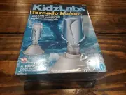 NIB KidzLabs Tornado Maker Science Kit, DIY Weather Cyclone, Typhoon 4M 5554 NEW