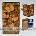 For OPPO Series - Book Tree Theme Print Wallet Mobile Phone Case Cover