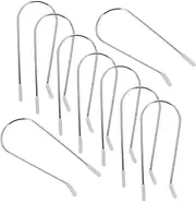 WOFASHPURET 16pcs Hot Roller Clips Stainless Steel Replacement Pins for Electric Rollers Durable Hair Curlers Securing Clips for Home DIY and Salon Use