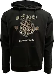 [Patrick Francis] Hoodie for Men's Ireland Celtic Design Cotton Polyster Black Long Sleeve Hoody