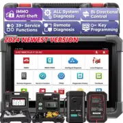2024 Launch X431 IMMO PLUS K~ey Pr~gramming Full System Diagnostic Scanner Tool