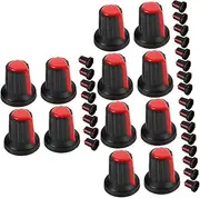 TOGEVAL 20pcs Dj Controller Replacement Knobs Potentiometer Control Knob for Mixing Table Durable Dj Equipment Accessories Easy to Install Fits Shaft