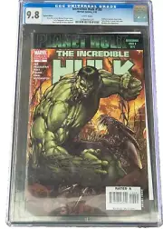 CGC 9.8 Marvel Incredible Hulk #100 Turner Variant White Pages Cracked Case