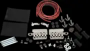 DS Complete Saddlebag Lid Hardware Kit for Road King 14-18