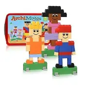 THE LITTLE ARCHITECT Archi Mates 630pc Educational Easy Join Building Blocks Set