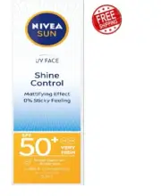 Nivea Sun UV Face Shine Control SPF 50 High UVA UVB Filters Skin Surface 50ml