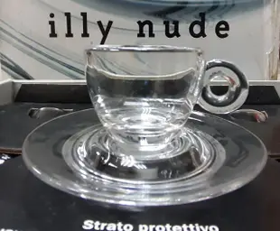 illy 2003 典藏杯 nude 透明水晶咖啡杯