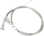Vaguelly Throttle Cable Stainless Steel 36 for 97-07 Engines Appearance Stability Ensured