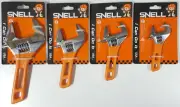 SNELL Stubby Short Handle Adjustable Extra Wide Jaw Opening Shifting Spanners