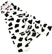 SUPVOX Newborn Hooded Bath Towel Highly Absorbent Shower Present Soft Towel with Cartoon Prints for Bathing Swaddling and Nursery Use