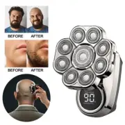Electric Shaver 9 Head 9D Razor Bald Beard Hair Skull Trimmer Beard Remover Men