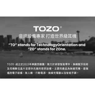 2024新品【TOZO】OpenReal ENC通話降躁氣傳導無線藍牙耳機(16H高續航/ORIGX調音/IPX8防水