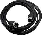 8 Pin Din Male to Male Speaker Audio Cable Adapter for Surveillance Automotive Computers 5M