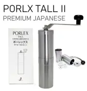 Porlex Japanese Manual Coffee Grinder Tall II Stainless Steel Ceramic Burrs New