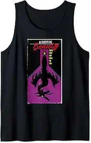 [Disney] Sleeping Beauty Maleficent VHS Style Cover Poster Tank Top