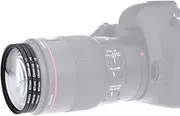 58mm Macro Close-Up Filter Set +1 +2 +4 +10 with Pouch for Nikon Canon Rebel T5i T4i EOS 1100D 650D 600D DSLRs BBZY