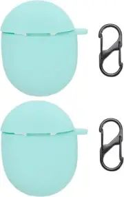 2PCS Silicone Shockproof Earbuds Case Soft Protective Cover Case Come