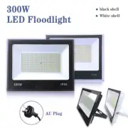 300W LED Flood Light IP66 AC200-240V Garden Outdoor Spotlight Cool White Yard