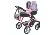 Little Bubba Doll Pram Stroller w Handbag Kids Children Role Play Toy 3y+