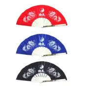 Foldable Large Foldings Hand Fan Chinese Handhelds Kungs Fu Fan Cooling Fan