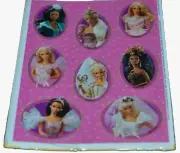 90's Barbie Stickers Hallmark FANTASY BRIDE Ambassador SEALED! 4 Vintage Sheets