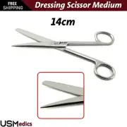 Surgical Dressing Nursing Scissor Sharp / Blunt Straight Medium Size 12cm NEW