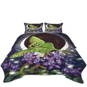 Luna Lights Dragon Flowers and the Moon Coverlet