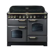 Falcon 110cm Classic Deluxe Induction Range Cooker - Slate/Brass