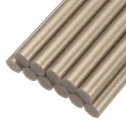 12pcs Mini Hot Glue Sticks for Glue Gun 0.27"x8" Champagne Gold