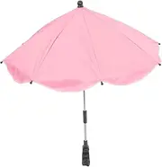 Stroller Umbrella Detachable Sun Shade Parasol with Clip for Fit Protection Lightweight Stroller Umbrella for Outdoor Use