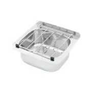 3Monkeez Cleaner's Sink with Grate and Brackets - Urinals And Cisterns (AB-CS-B)
