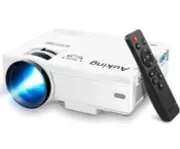 AuKing Mini Projector 2021 Portable Video Projector 1080P M8-F *NEW*