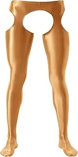 [Kswzd] Men's Stretch Ice Silk Underwear Base Layer Legging Tights Mesh Long Johns Pants