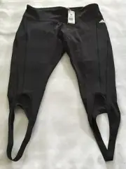 Adidas Yoga Tights Womens 4X Black Stirrup 7/8