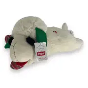 Lamb Chop Holiday Mittens Large 21 Inches Squeaky Plush Dog Toy Winter Christmas