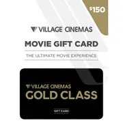 Village Cinemas Gold Class $150 Movie Gift Card