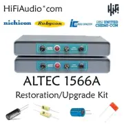 ALTEC 1566A tube amp restoration recap repair upgrade rebuild kit capacitor