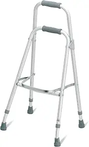 Carex Folding Hemi Walker - One Handed Side Arm Style Walker for Seniors