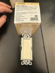 Lutron Diva LED+ 3-Way Paddle & Dimmer Switch Light 150W (Almond)