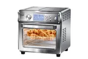 Kitchen Couture 24L Stainless Steel Digital LCD Air Fryer 37x40cm Silver