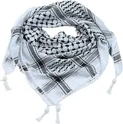 [generic] Middle East Adult Shemagh Scarf Outdoor Sunproof Turbans Multi Purpose Head Wrap Cycling Breathable
