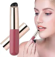 Lip Scrub Brush, Silicone Soft Lip Applicator, Portable Elastic Makeup Supplies, 3.15 Inch Size Lip Brush, Multifunctional Concealer Brush for Women, Women, Women, Girls