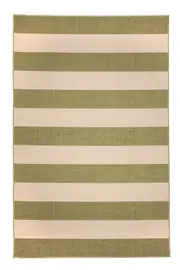 Lime Striped Outdoor Rug Large Polypropylene Rug Designer Patio Rug Nyoma - Weatherproof Rug, UV Resistant, Durable Outdoor, Patio Rug, Fade Resistant