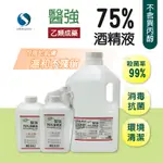 醫強75%酒精液 酒精 醫強 醫用酒精 75%純乙醇酒精 乙類成藥 酒精液 防疫酒精 乾洗手 洗手 衛部認證 肌膚可用