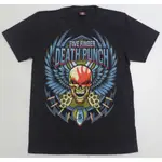 【MR.17】FIVE FINGER DEATH PUNCH 樂團 重金屬 T恤 短袖進口滾筒T-SHIRT(H759)